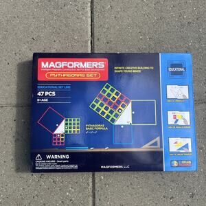 2014 Magformers 47-piece Pythagoras Set Build Creator 63113 New